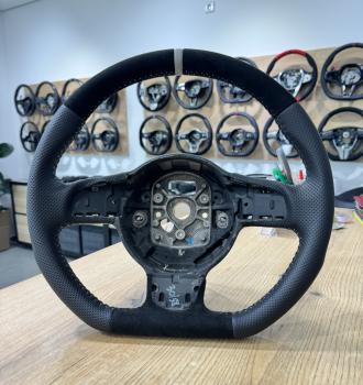 Audi TT TTS 8J A3 S3 8P R8 Lenkrad neu beziehen Design L489